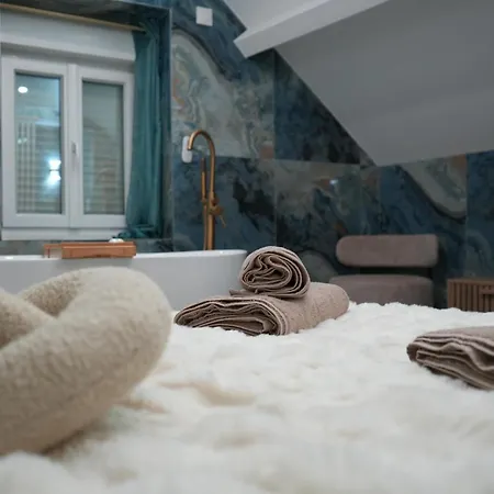 Apartmán Bleu D'opale Luxury With Freestanding Tub *